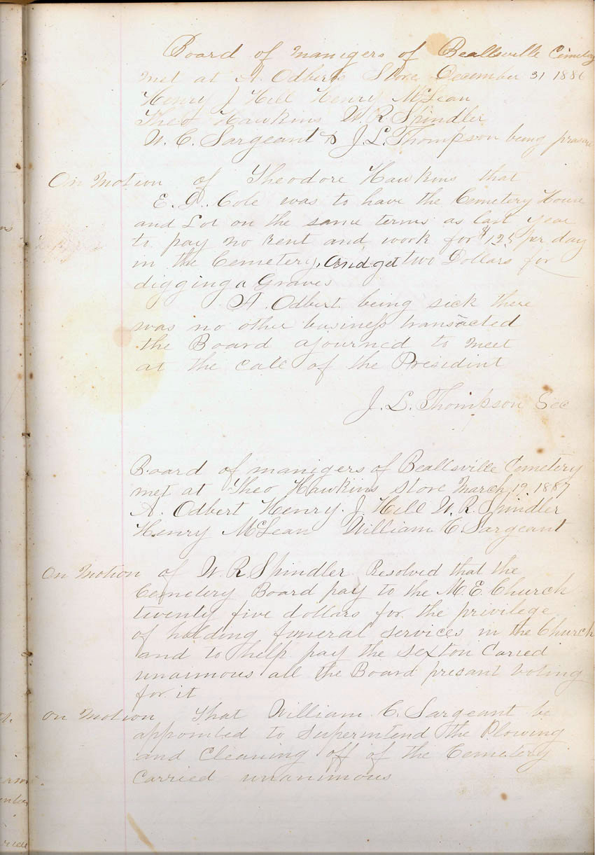 minute book